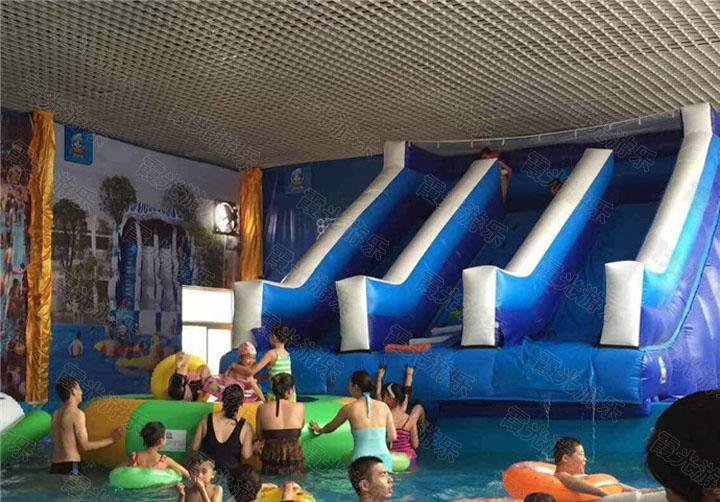 潞城充气滑梯游泳池
